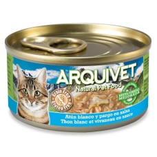 Arquivet Puszka dla kota o smaku tuńczyka i lucjana 80 g