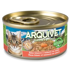 Arquivet Puszka dla kota o smaku tuńczyka i łososia 80 g