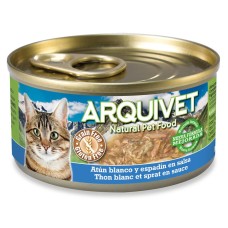 Arquivet Puszka dla kota o smaku tuńczyka i szprotki 80 g